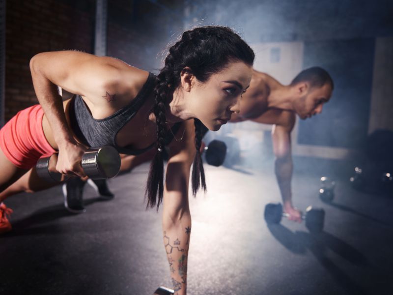 Entrenar en pareja en San Valentín